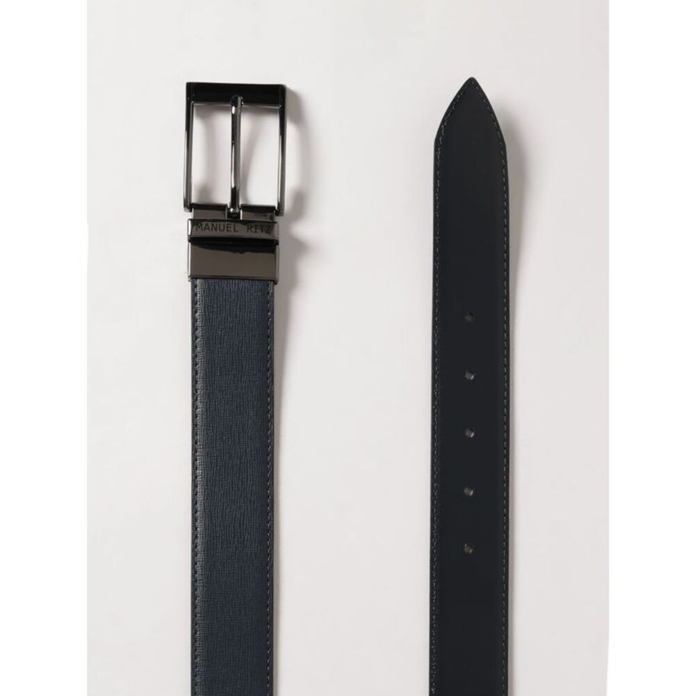 Manuel Ritz Men Reversible Leather Belt Manuel Ritz - Picture 3 of 3